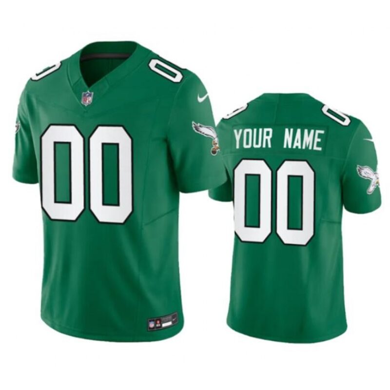 68618c6f2802b_1 Men's Philadelphia Eagles Customized Green 2023 F.U.S.E. Vapor Untouchable Stitched Football Jersey