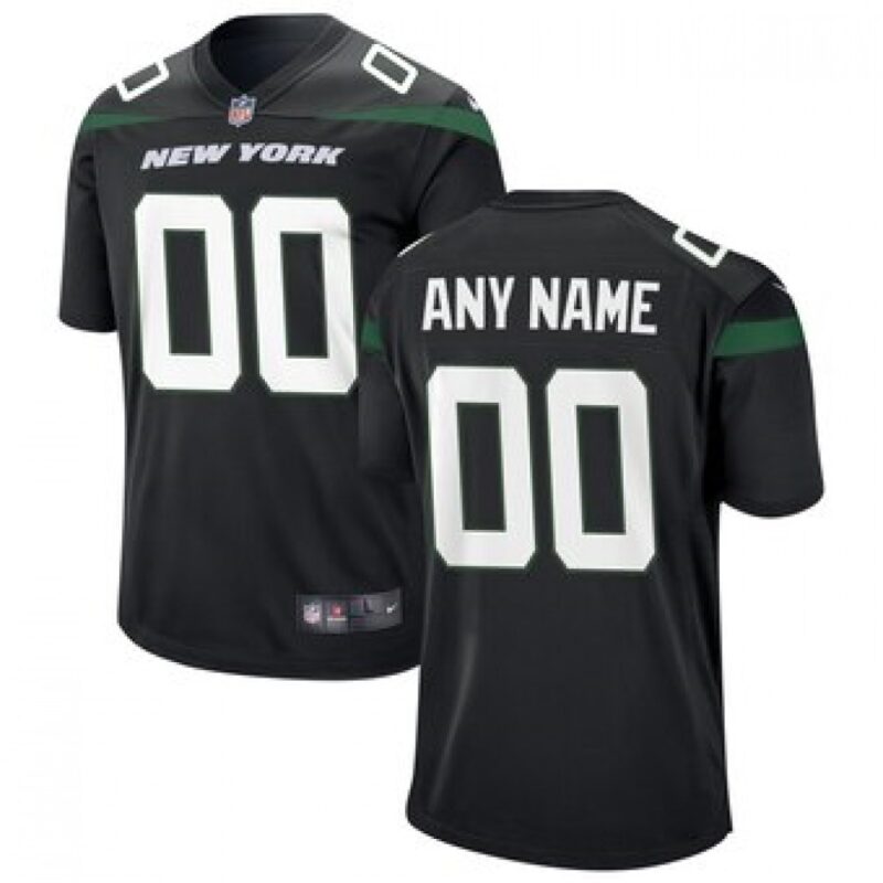 68618c8e0cf3d_1 Men's New York Jets Customized 2019 Black Vapor Untouchable NFL Stitched Limited Jersey