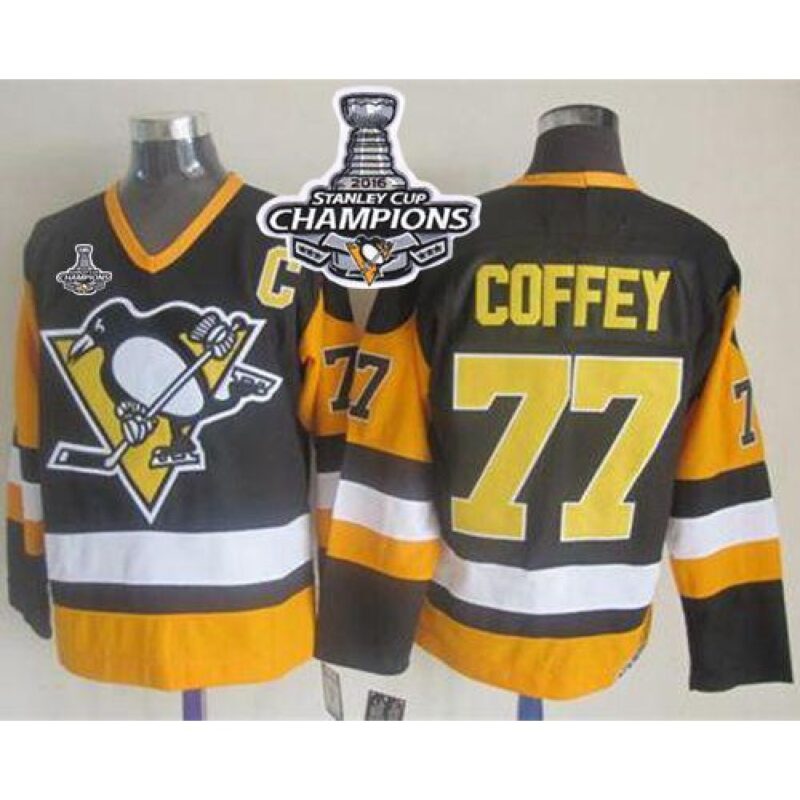 68618cc15d650_1 Penguins #77 Paul Coffey Black CCM Throwback 2016 Stanley Cup Champions Stitched NHL Jersey