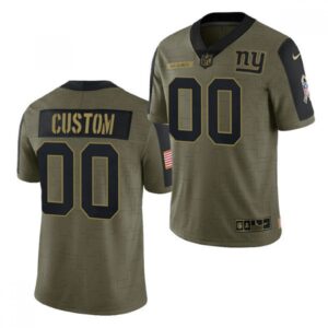 68618cefa8d6f_1 Men's New York Giants ACTIVE PLAYER Custom 2021 Olive Salute To Service Limited Stitched Jersey
