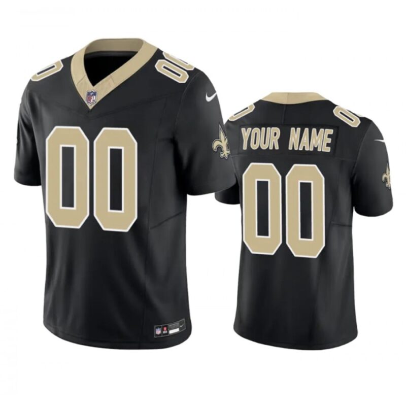 68618d1fc3299_1 Men's New Orleans Saints Active Player Custom Black 2023 F.U.S.E. Vapor Untouchable Limited Stitched Jersey