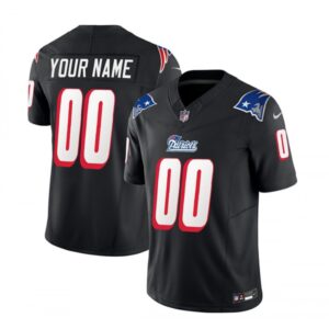 68618d4b3fece_1 Men's New England Patriots Active Player Custom Black 2023 F.U.S.E. Throwback Limited Stitched Football Jersey