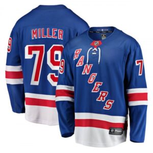 68618d4dc843c_1 Men's New York Rangers #79 K'Andre Miller Blue Home Stitched Jersey