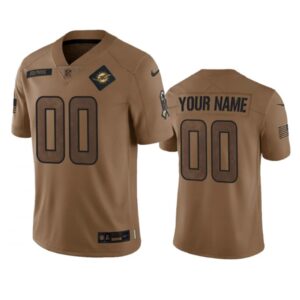 68618dc17118b_1 Men's Miami Dolphins Active Player Custom 2023 Brown Salute To Setvice Limited Stitched Football Jersey