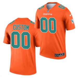 68618dd41bc2a_1 Men's Miami Dolphins ACTIVE PLAYER Custom 2021 Orange Inverted Legend Stitched Jersey