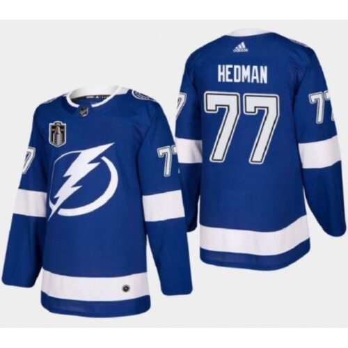68618dfdd8783_1 Men's Tampa Bay Lightning #77 Victor Hedman 2022 Blue Stanley Cup Final Patch Stitched Jersey