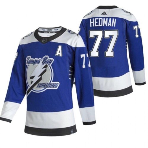 68618e0cde7ea_1 Men's Tampa Bay Lightning #77 Victor Hedman 2021 Blue Reverse Retro Stitched Jersey