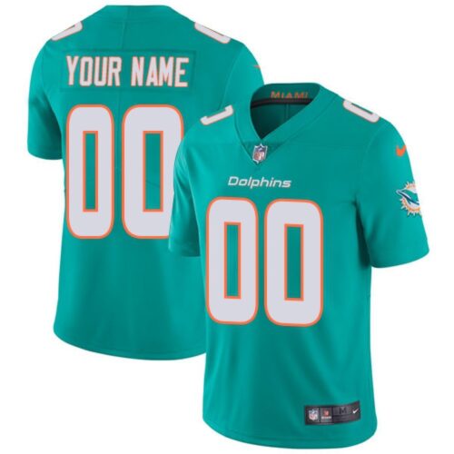 68618e1c45b95_1 Men's Miami Dolphins Customized Aqua Green Team Color Vapor Untouchable NFL Stitched Limited Jersey