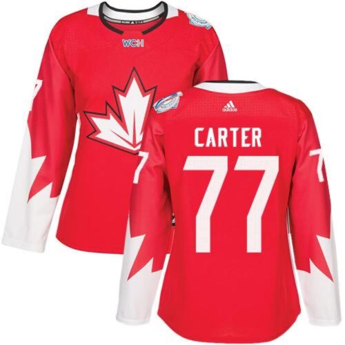 68618e394f939_1 Team Canada #77 Jeff Carter Red 2016 World Cup Women's Stitched NHL Jersey
