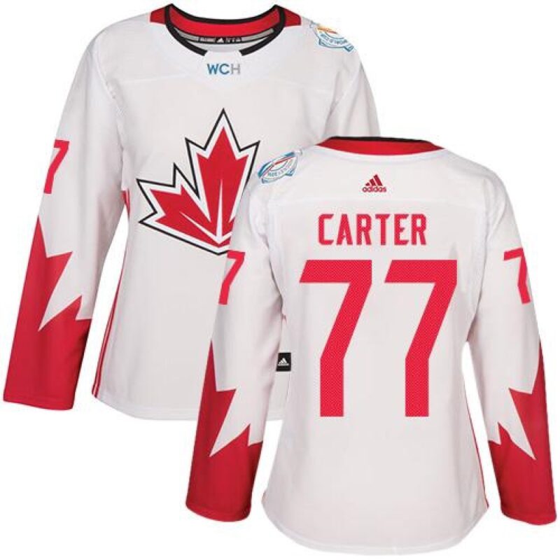 68618e3c729ac_1 Team Canada #77 Jeff Carter White 2016 World Cup Women's Stitched NHL Jersey