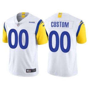 68618e3cbbb08_1 Men's Los Angeles Rams Active Player Custom 2021 White Vapor Untouchable Limited Alternate Stitched Jersey
