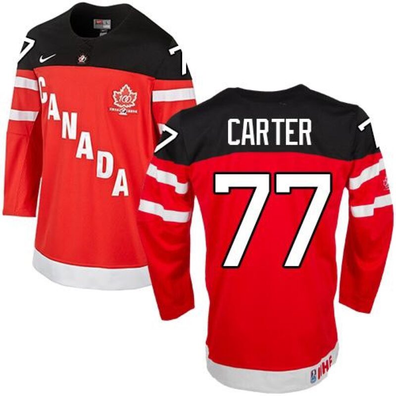 68618e3f70ccf_1 Olympic CA. #77 Jeff Carter Red 100th Anniversary Stitched NHL Jersey