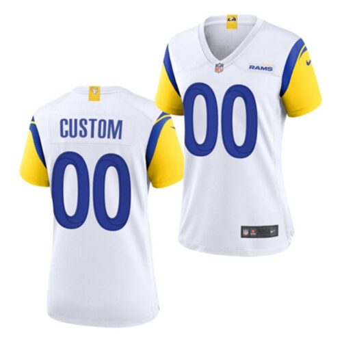 68618e479d641_1 Women's Los Angeles Rams Customized 2021 White Vapor Untouchable Limited Alternate Stitched Jersey(Run Small)