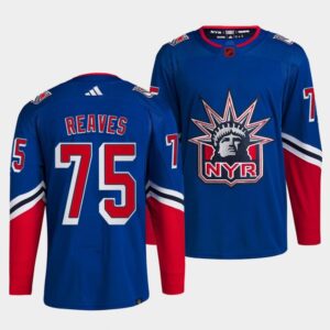 68618e6bb059f_1 Men's New York Rangers #75 Ryan Reaves Blue 2022-23 Reverse Retro Stitched Jersey