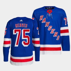 68618e6e91a8f_1 Men's New York Rangers #75 Ryan Reaves Blue Stitched Jersey