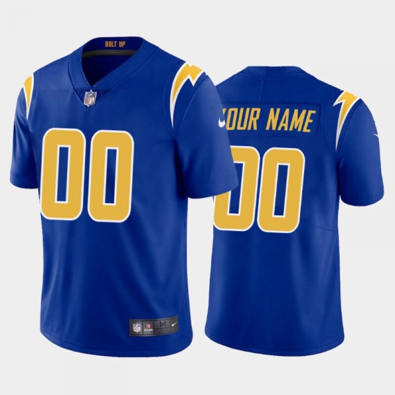 68618ecdea189_1 Men's Los Angeles Chargers Customized Electric 2020 New Royal Vapor Untouchable Stitched Limited Jersey