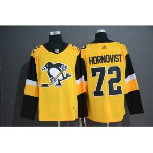 68618ed12992a_1 Men's Pittsburgh Penguins #72 Patric Hornqvist Gold Stitched NHL Jersey