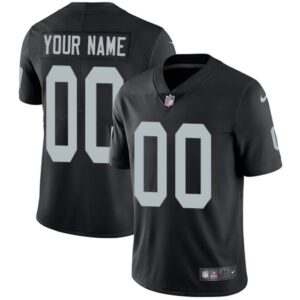 68618f3809094_1 Men's Oakland Raiders Customized Black Team Color Vapor Untouchable NFL Stitched Limited Jersey
