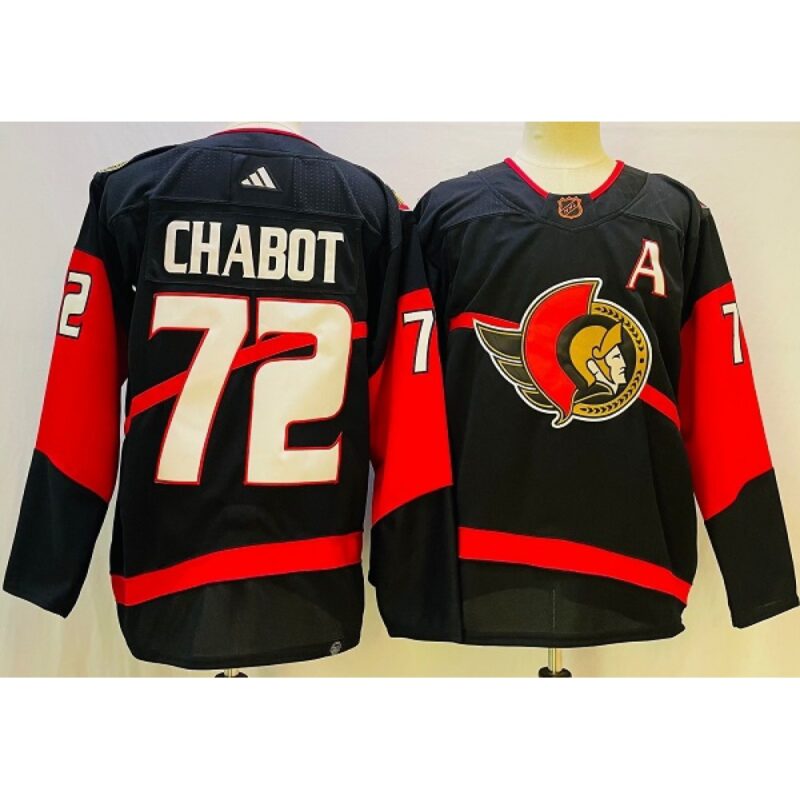 68618f5c61dc0_1 Men's Ottawa Senators #72 Thomas Chabot Black Stitched Jersey