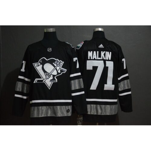 68618f8d3bcba_1 Men's Pittsburgh Penguins #71 Evgeni Malkin Black 2019 NHL All-Star Game Jersey