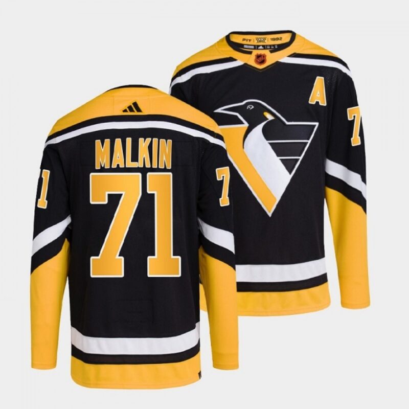68618f9c90a92_1 Men's Pittsburgh Penguins #71 Evgeni Malkin Black 2022-23 Reverse Retro Stitched Jersey