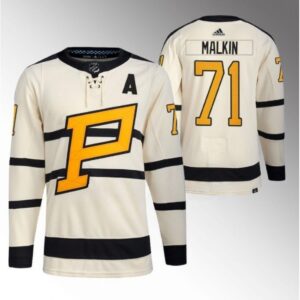 68618fa597e20_1 Men's Pittsburgh Penguins #71 Evgeni Malkin Cream 2023 Winter Classic Stitched Jersey
