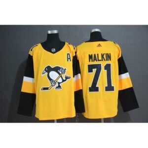 68618fa8a4c89_1 Men's Pittsburgh Penguins #71 Evgeni Malkin Gold Stitched NHL Jersey