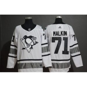 68618fab8d5a8_1 Men's Pittsburgh Penguins #71 Evgeni Malkin White 2019 NHL All-Star Game Jersey