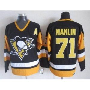 68618fc3f0055_1 Penguins #71 Evgeni Malkin Black CCM Throwback Stitched NHL Jersey