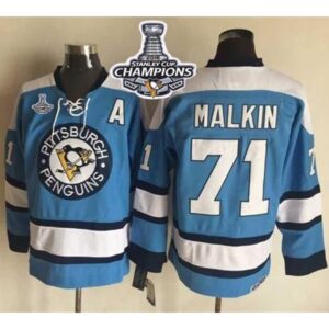 68618fd15c49b_1 Penguins #71 Evgeni Malkin Blue Alternate CCM Throwback 2016 Stanley Cup Champions Stitched NHL Jersey