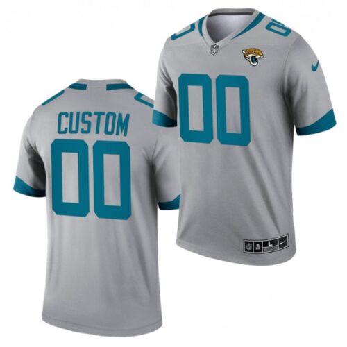 68618fe7ae0a7_1 Men's Jacksonville Jaguars ACTIVE PLAYER Custom 2021 Silver Inverted Legend Stitched Jersey