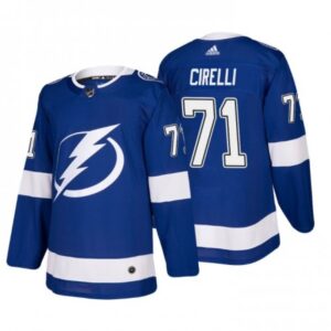 6861901cdba2c_1 Men's Tampa Bay Lightning #71 Anthony Cirelli Blue Stitched Jersey