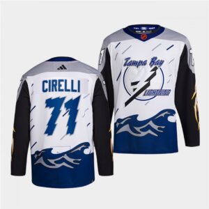 6861901fcf497_1 Men's Tampa Bay Lightning #71 Anthony Cirelli White 2022-23 Reverse Retro Stitched Jersey