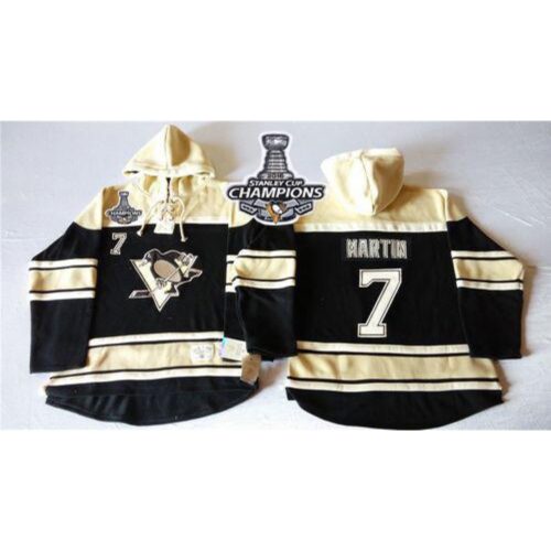 68619051ad3de_1 Penguins #7 Paul Martin Black Sawyer Hooded Sweatshirt 2016 Stanley Cup Champions Stitched NHL Jersey