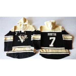 686190548e2b7_1 Penguins #7 Paul Martin Black Sawyer Hooded Sweatshirt Stitched NHL Jersey