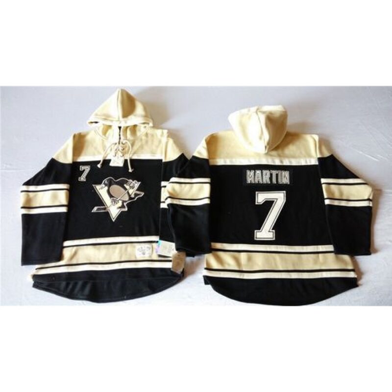 686190548e2b7_1 Penguins #7 Paul Martin Black Sawyer Hooded Sweatshirt Stitched NHL Jersey