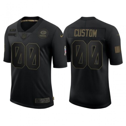 68619066d428a_1 Men's Green Bay Packers ACTIVE PLAYER Custom 2020 Black Salute To Service Limited Stitched Jersey