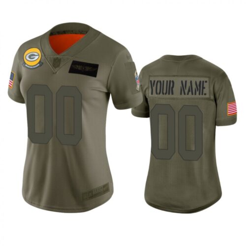 68619069c86cf_1 Women's Green Bay Packers Customized 2019 Camo Salute To Service NFL Stitched Limited Jersey(Run Small