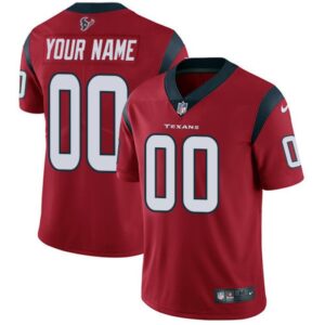6861909d1f73f_1 Men's Houston Texans 2023 Draft Custom Red Vapor Untouchable Limited Stitched Jersey