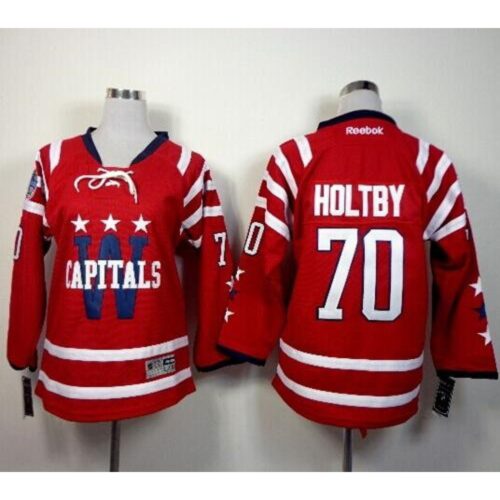 686190cbc244a_1 Capitals #70 Braden Holtby 2015 Winter Classic Red Stitched Youth NHL Jersey