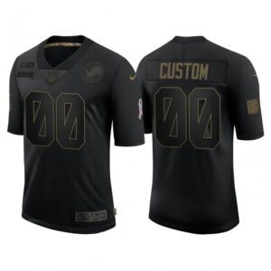 686190fdb692c_1 Men's Detroit Lions ACTIVE PLAYER Custom 2020 Black Salute To Service Limited Stitched Jersey