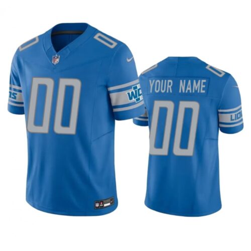 68619109611f6_1 Men's Detroit Lions Active Player Custom Blue 2023 F.U.S.E. Vapor Untouchable Limited Stitched Jersey