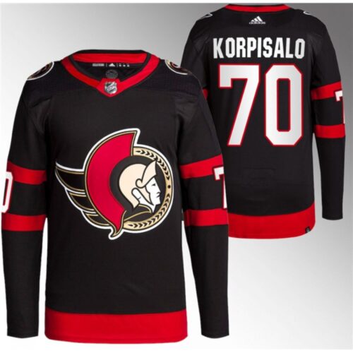 6861910fc688b_1 Men's Ottawa Senators #70 Joonas Korpisalo Black Stitched Jersey