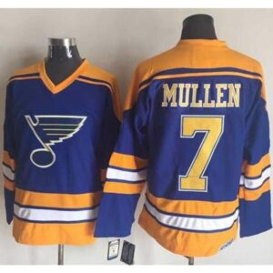 68619115af1c0_1 Blues #7 Joe Mullen Light Blue/Yellow CCM Throwback Stitched NHL Jersey