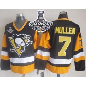 68619156e4c66_1 Penguins #7 Joe Mullen Black CCM Throwback 2016 Stanley Cup Champions Stitched NHL Jersey