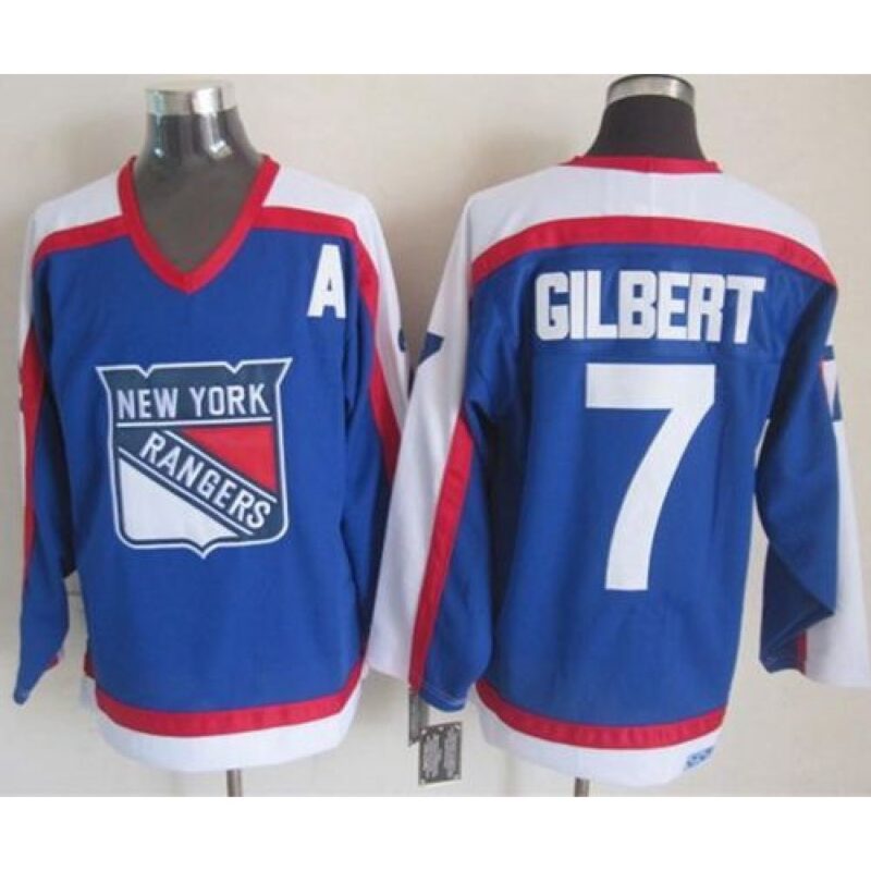 6861919b5a96c_1 Rangers #7 Rod Gilbert Blue/White CCM Throwback Stitched NHL Jersey