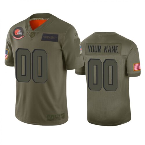 686191dcc5f5b_1 Men's Cleveland Browns Customized 2019 Camo Salute To Service NFL Stitched Limited Jersey