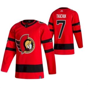 686191e0f33cc_1 Men's Ottawa Senators #7 Brady Tkachuk 2021 Red Reverse Retro Stitched Jersey