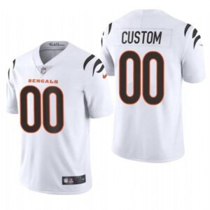 686191fb7a3ef_1 Men's Cincinnati Bengals ACTIVE PLAYER Custom 2021 White Vapor Untouchable Limited Stitched Jersey
