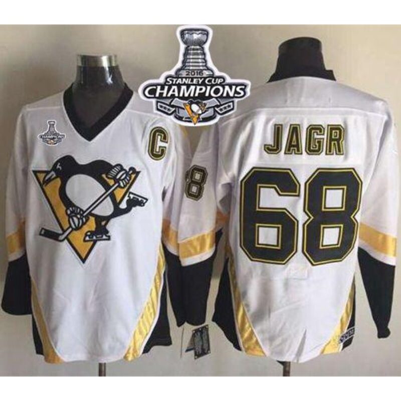 686192058dd3d_1 Penguins #68 Jaromir Jagr White CCM Throwback 2016 Stanley Cup Champions Stitched NHL Jersey